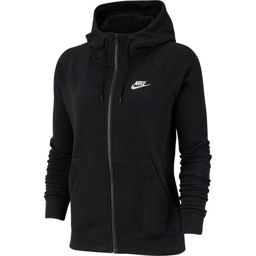 Nike Wmns Essential FZ Fleece Čierna