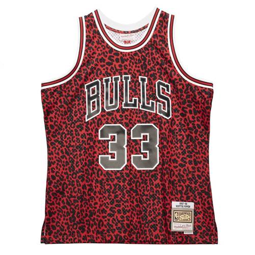 Tshirt Mitchell & Ness Scottie Pippen Nba Chicago Bulls Wild Life Jersey Swingman