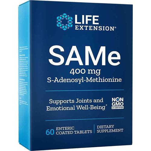 Dietary supplements Life Extension Same S Adenosyl Methionine
