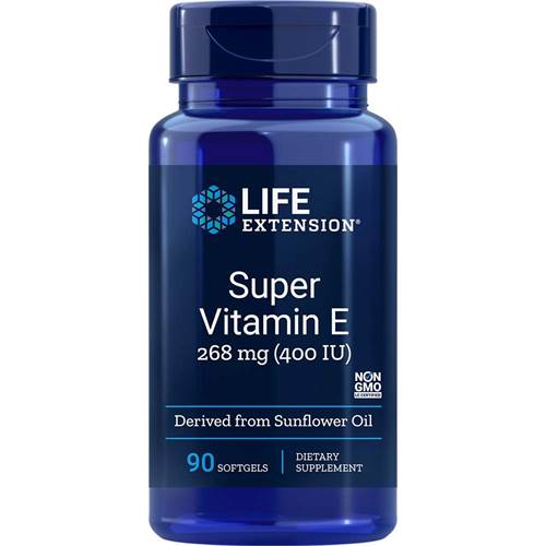 Dietary supplements Life Extension Super Vitamin E 268 MG 400 IU