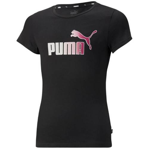 Tshirt Puma Ess Bleach Logo Tee JR