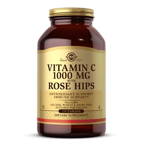 doplnky stravy Solgar Vitamin C 1000 MG With Rose Hips