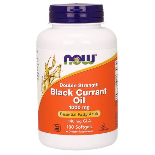 doplnky stravy NOW Foods Black Currant Oil 1000 MG