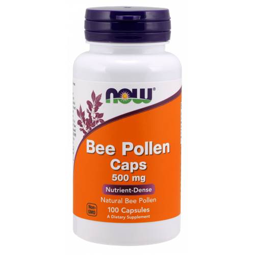 doplnky stravy NOW Foods Bee Pollen 500 MG