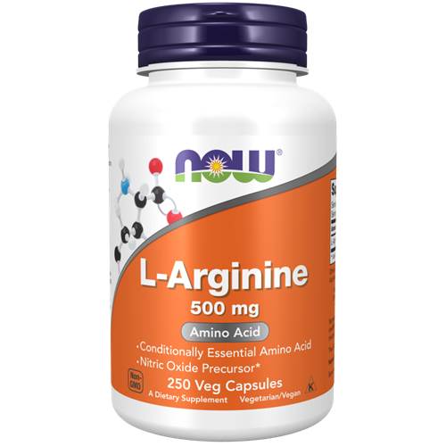 doplnky stravy NOW Foods Larginine 500 MG