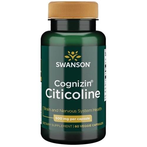 doplnky stravy Swanson Cognizin Citicoline 500 MG