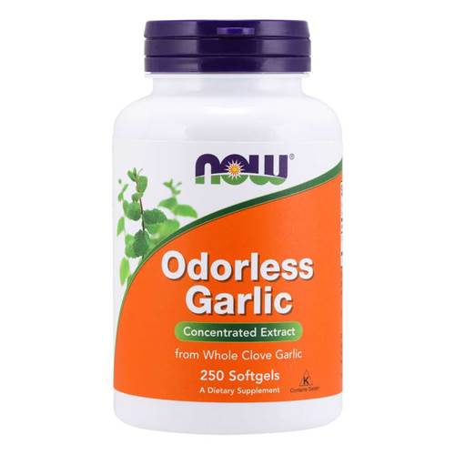 doplnky stravy NOW Foods Odorless Garlic